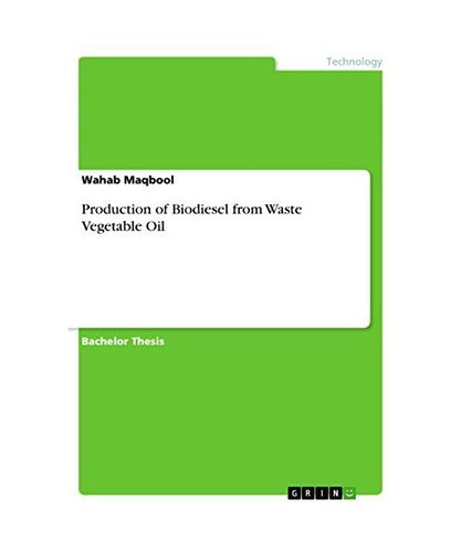 Production biodiesel from - production, of