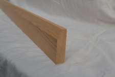 Chamfer style Solid Oak Skirting Board Kiln Dried - 20x70mm long lengths