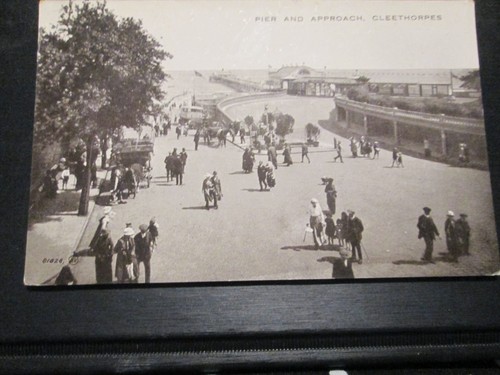 Postcard cleethorpes pier - postcard, cleethorpes,