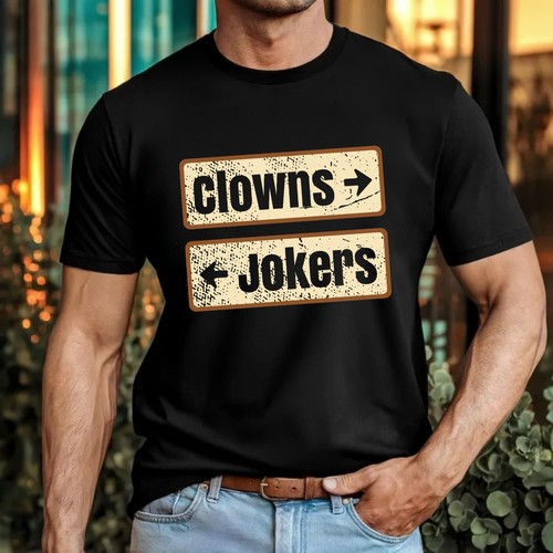 Clowns jokers funny - mens, t