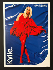 KYLIE MINOGUE - TENSION TOUR SIGNED A2 LITHO PRINT - LTD EDITION NO. 318/1000
