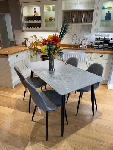 Marble effect ceramic - marble, dining
