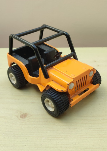 Tonka jeep pressed steel - steel,