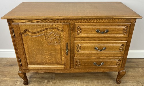 Cabinet vintage french louis - cabinet,