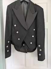 Black Wool Prince Charlie
