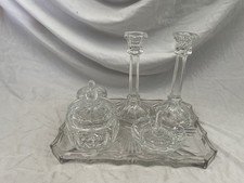 Vintage Crystal Glass Dressing