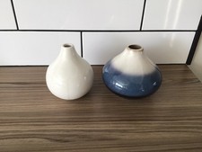 2 Decorative Bud Vases