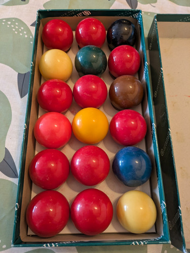 Aramith billiards balls set - aramith, 2"