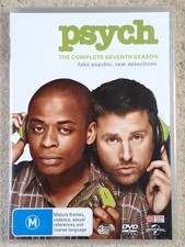 Psych - Series Season 7 (DVD) Region 2 - New Sealed, Loose Disc