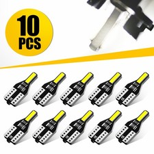 10x T10 Led 501 Xenon White Car Side Light Bulb Error Free W5W Number Plate Lamp