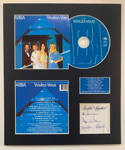 Abba signed autographed - autographed,