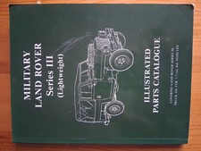 land rover lightweight series 3 illustrated parts catalouge