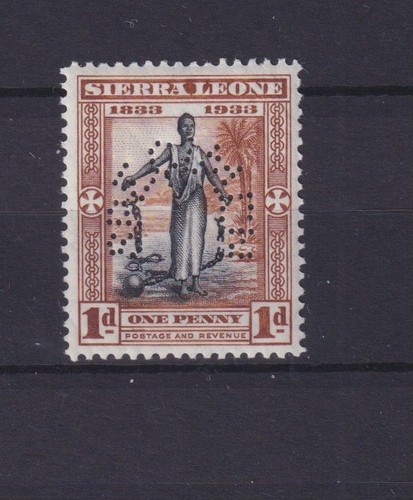 Sierra leone 1933 - sierra, "