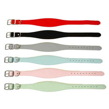 Wide Leather Dog Collar Soft