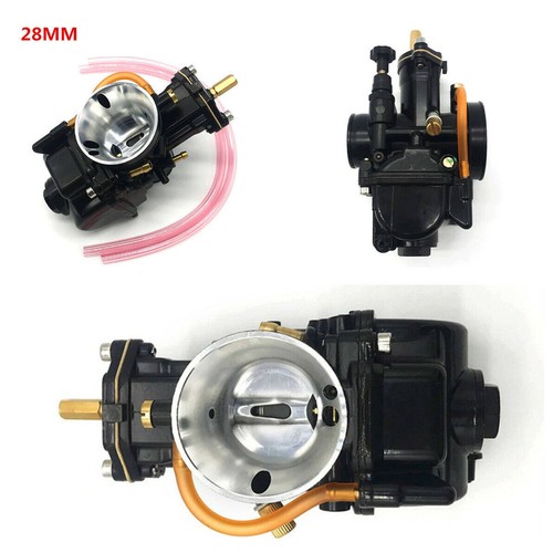 Black 28mm aluminum carburetor - black,