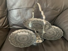 Vintage three-tier folding
