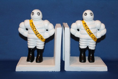Cast metal michelin man - metal,