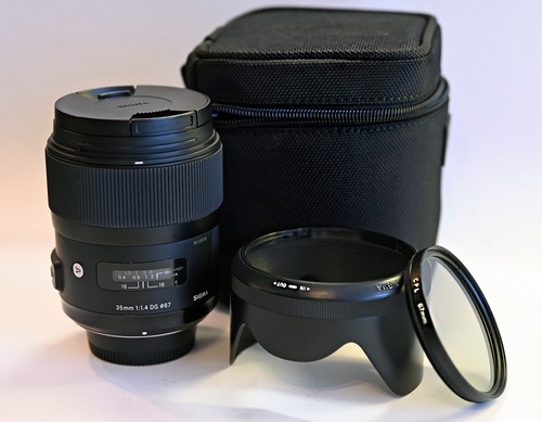 Sigma 35mm dg - f/1.4, lens