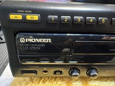VINTAGE COLLECTABLE PIONEER CLD-2750K CD CDV LD~KARAOKE~PLAYER, PLEASE READ DISC