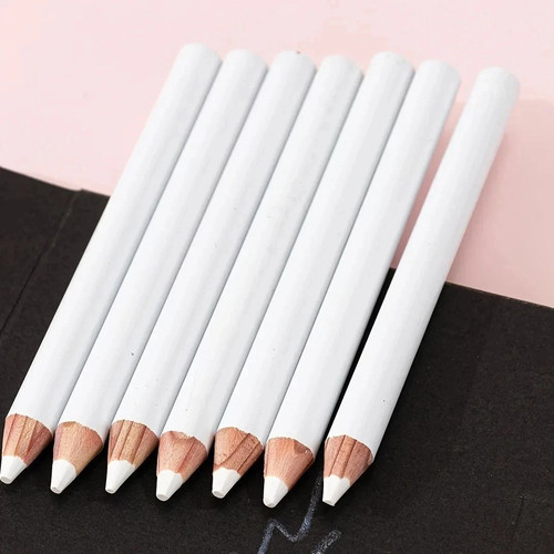 6pcs white tailor - white,