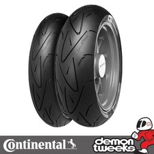 Continental ContiSportAttack Tyre Set - 120/70 ZR17 58W & 190/55 ZR17 75W (New)
