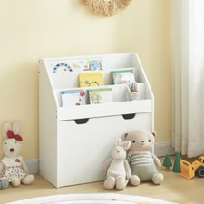 Kids Bookshelf,Toy Organiser with Removable Storage Drawer,Children’s bookcase