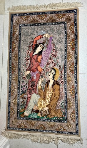Handmade silk rugs - handmade,