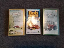 3 X Children Video Vintage Collection Tractor Ted Bob The Builder