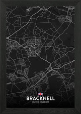 Bracknell UK Framed Wall Art