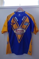 Leeds Rhinos Signed Shirt Size