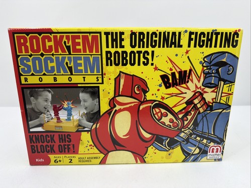 Mattel games rock sock - em',