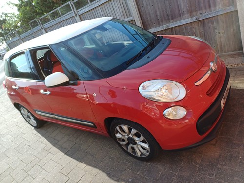 Fiat 500l rhd - plate), rhd,