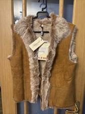 REAL SHEEPSKIN GILET SHEARLING