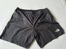 North Face Running Shorts Nylon Wet Look 34 To 36 W Glanz New 