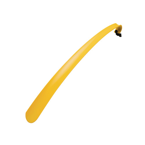 Long handled plastic shoe horn - handled,