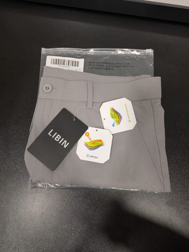 Libin mens size 34w - mens, gray