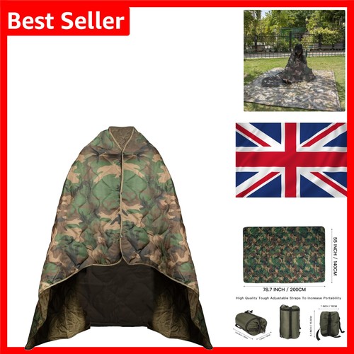 Poncho liner military woobie - poncho,