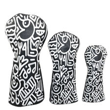 Quality Bird Graphics Golf Head Club Covers Woods Head Covers Double Layer Line