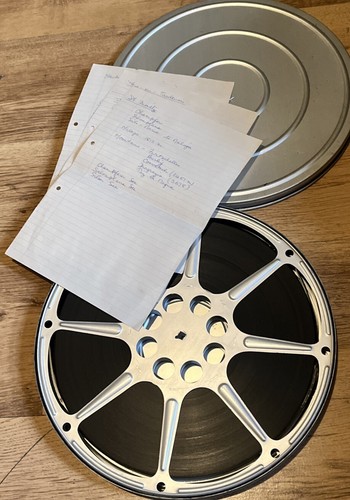 Vintage home holiday - film, reel