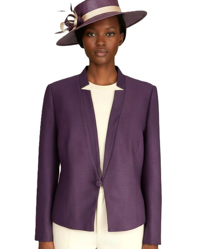 Jacques vert purple shantung - jacques,