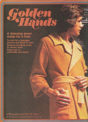 Vintage golden hands magazine - vintage,