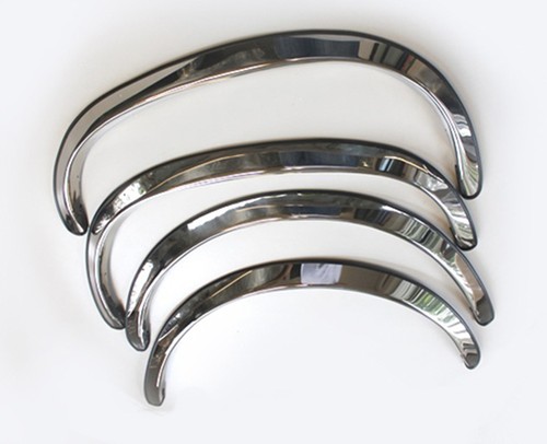 Wheel arch chrome - set, for