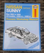 Nissan Datsun Sunny B11 Haynes