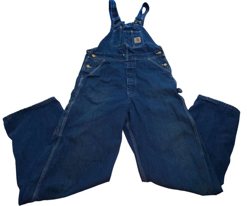 Vtg carhartt bib overalls s - vtg,