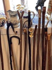 Handcrafted Wooden Walking Sticks various lengths can be cut to requested size 