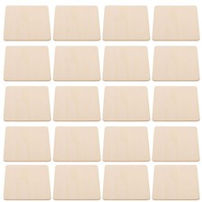 20 Pcs Unfinished Wood Blanks
