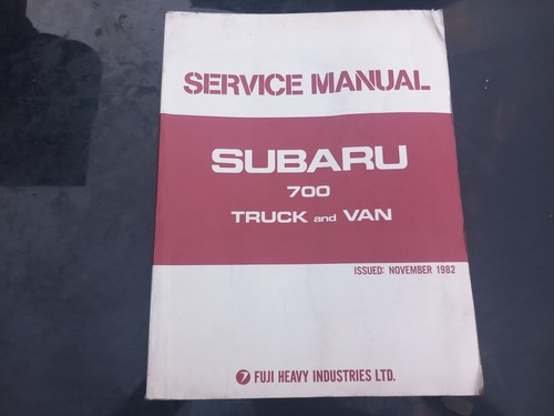Subaru 700 truck van - truck/van, factory