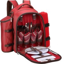 4 Person Picnic Backpack with