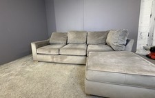 Grey L shape sofa DELIVERY