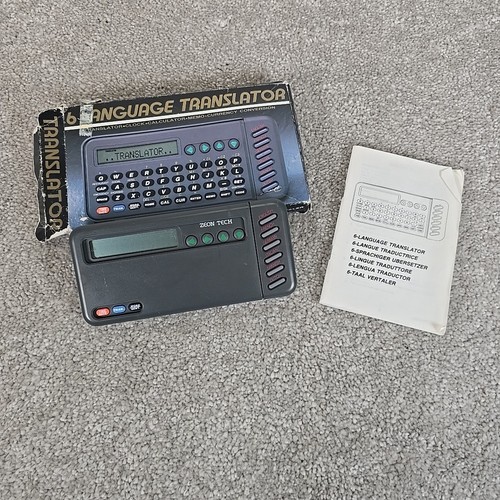 Vintage zeon tech language - zeon,